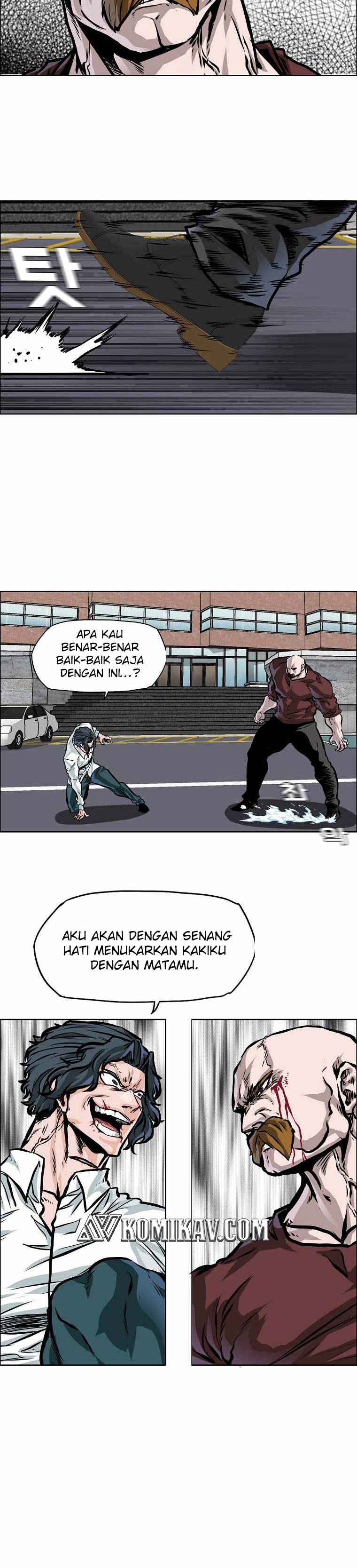Boss in School Chapter 194 Bahasa Indonesia