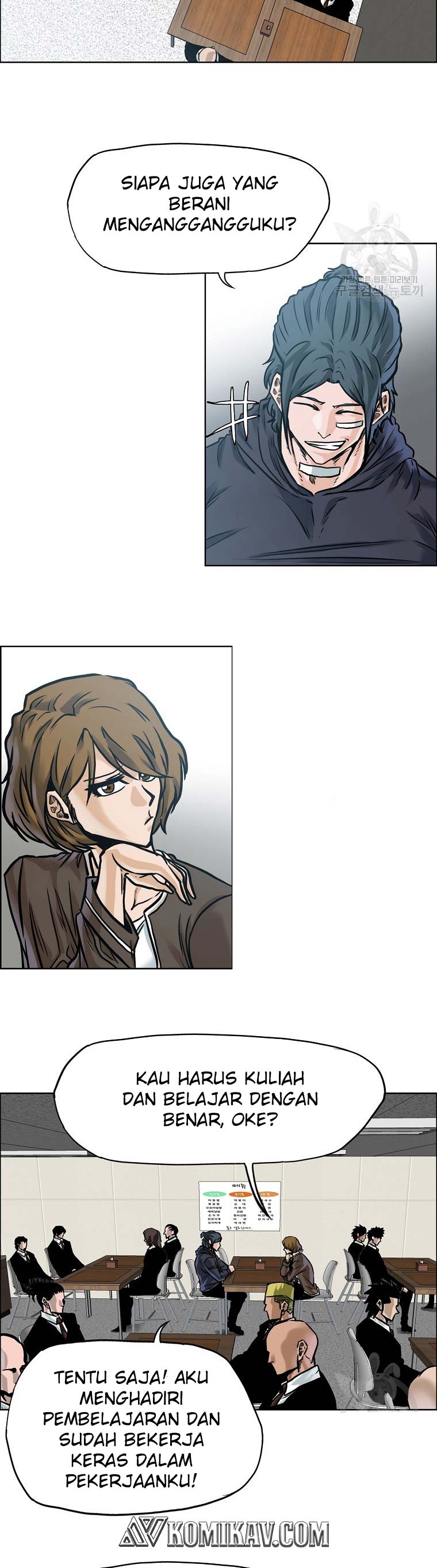 Boss in School Chapter 232 Bahasa Indonesia