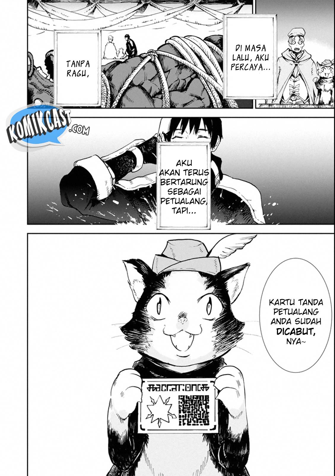 Boukensha License o Hakudatsu Sareta Ossan Dakedo, Manamusume ga Dekita no de Nonbiri Jinsei chapter 1