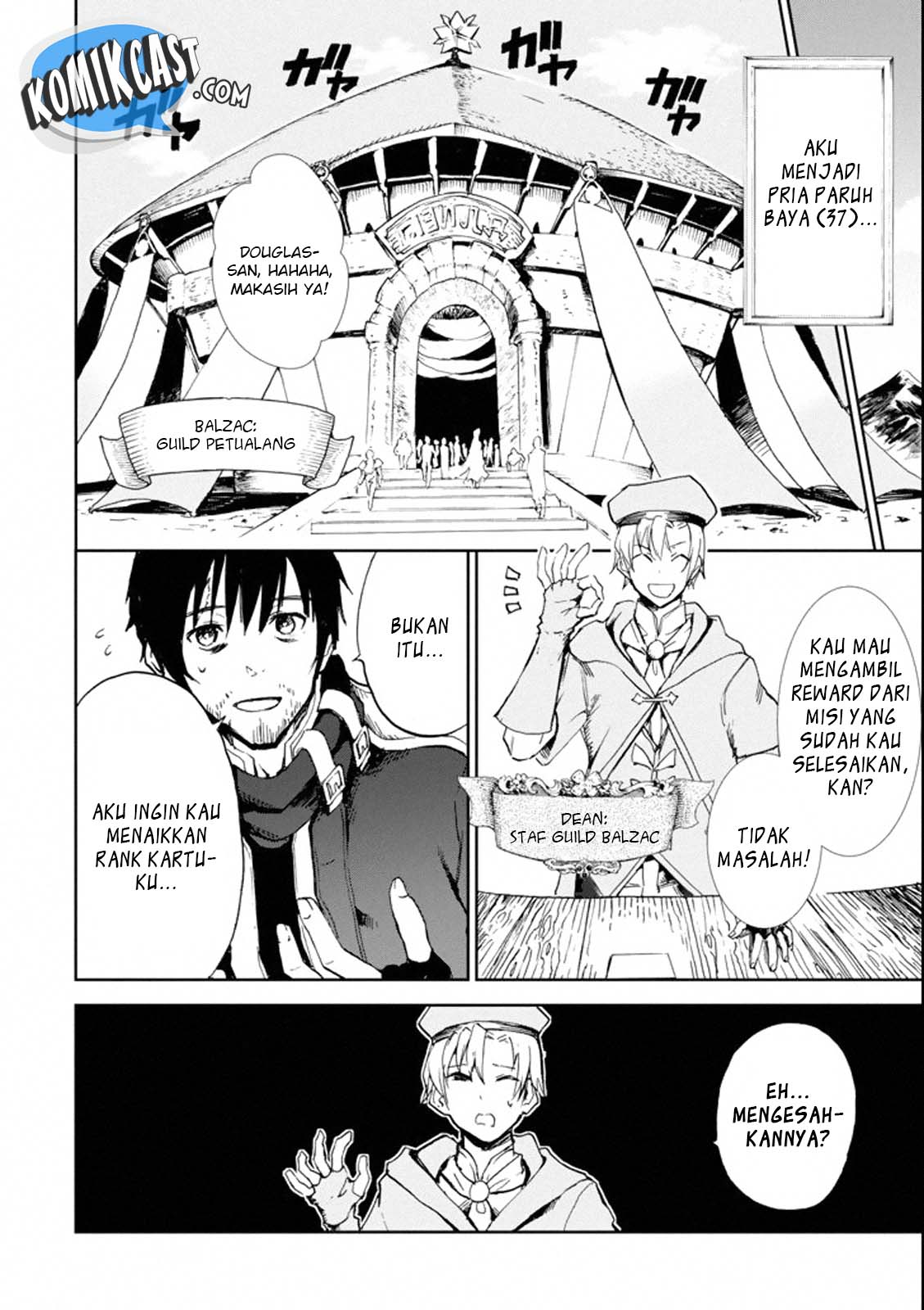Boukensha License o Hakudatsu Sareta Ossan Dakedo, Manamusume ga Dekita no de Nonbiri Jinsei chapter 1
