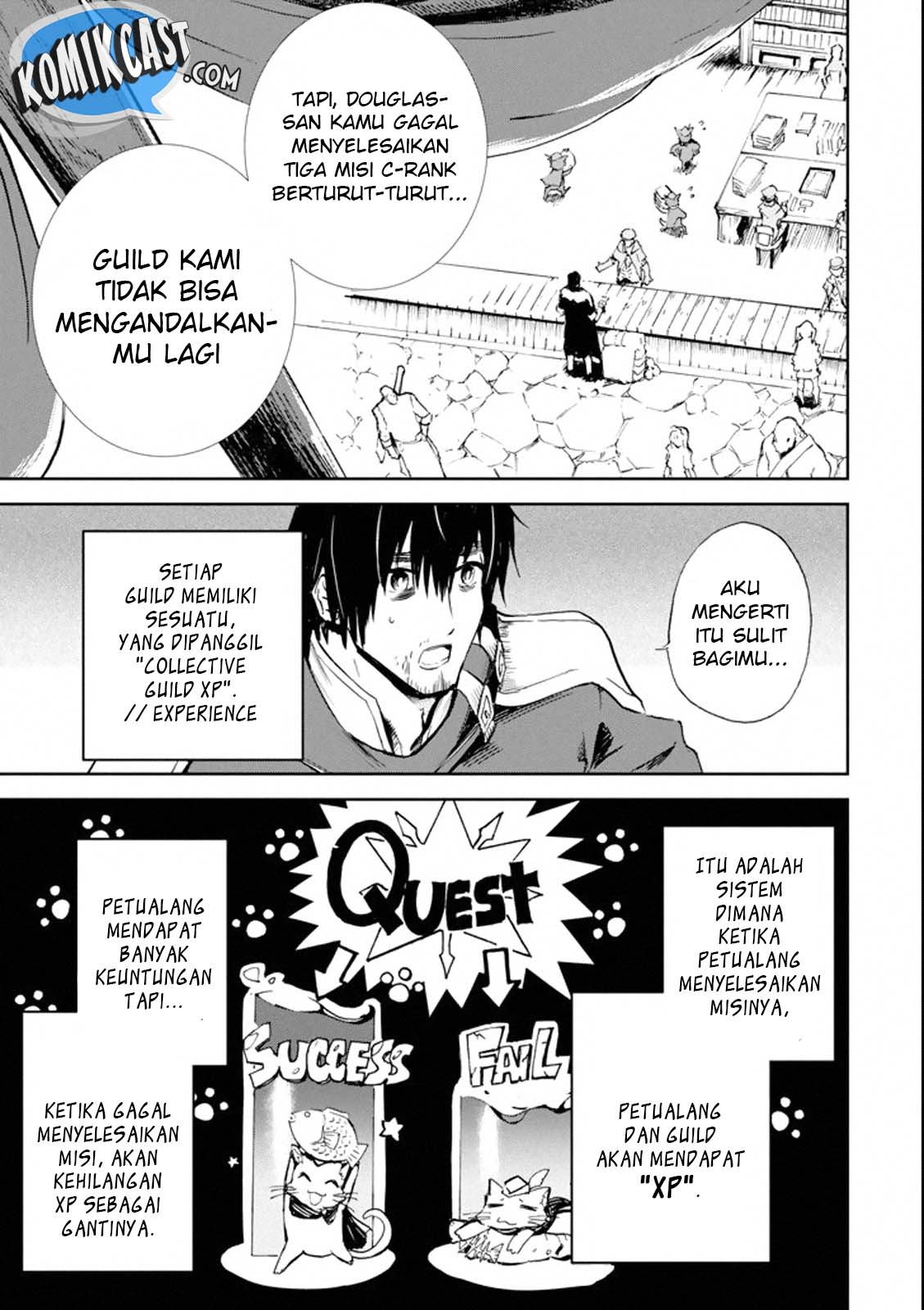 Boukensha License o Hakudatsu Sareta Ossan Dakedo, Manamusume ga Dekita no de Nonbiri Jinsei chapter 1