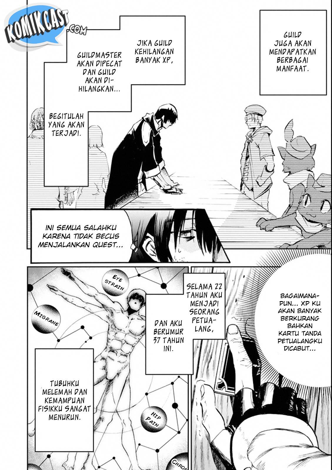 Boukensha License o Hakudatsu Sareta Ossan Dakedo, Manamusume ga Dekita no de Nonbiri Jinsei chapter 1