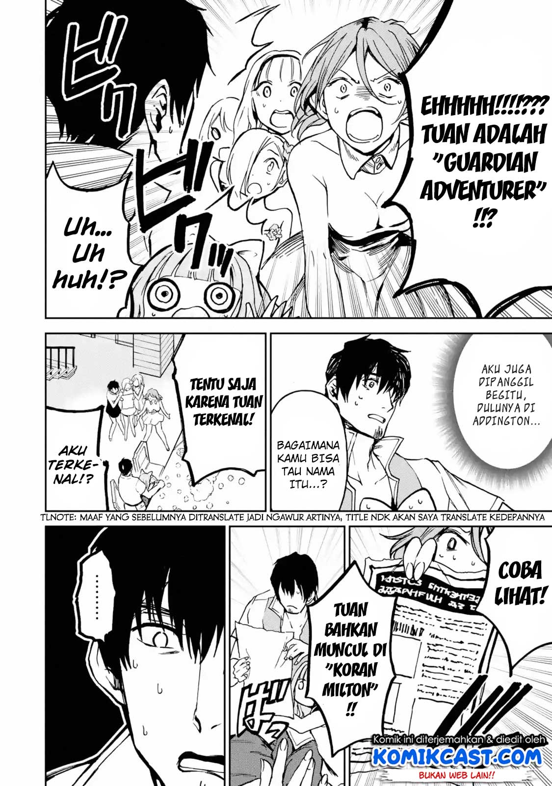 Boukensha License o Hakudatsu Sareta Ossan Dakedo, Manamusume ga Dekita no de Nonbiri Jinsei Chapter 09.3 Bahasa Indonesia