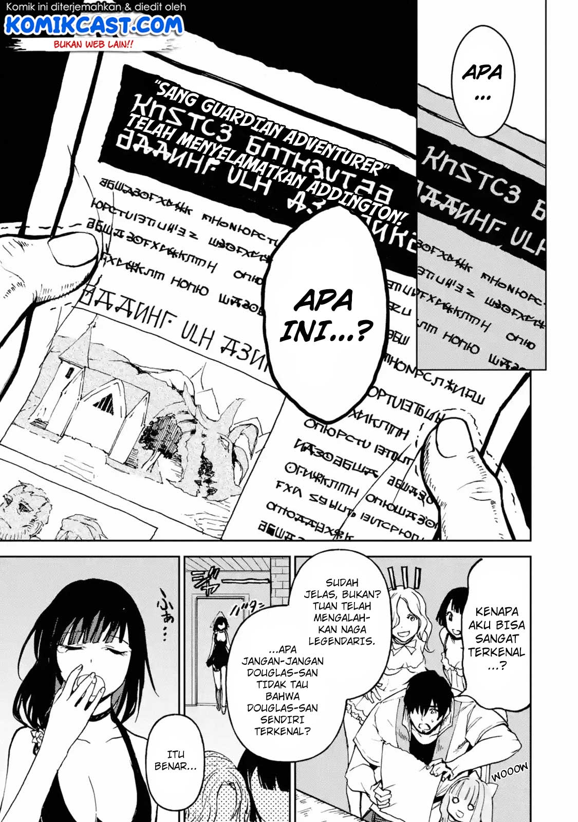 Boukensha License o Hakudatsu Sareta Ossan Dakedo, Manamusume ga Dekita no de Nonbiri Jinsei Chapter 09.3 Bahasa Indonesia