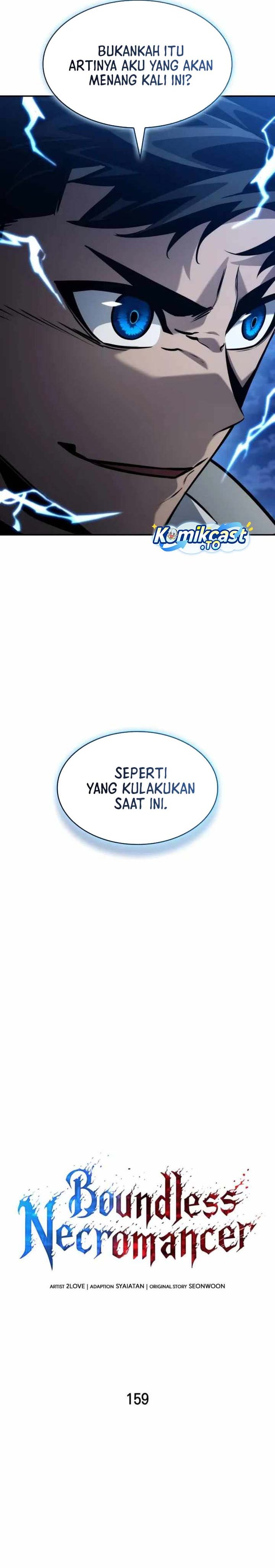 Boundless Necromancer Chapter 159 Bahasa Indonesia