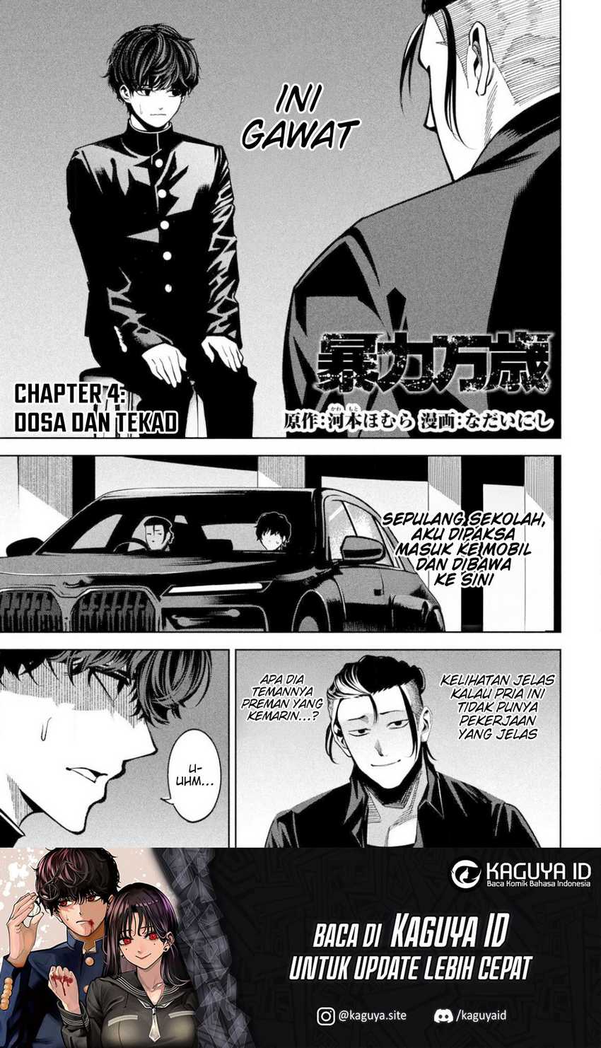 Bouryoku Banzai chapter 4