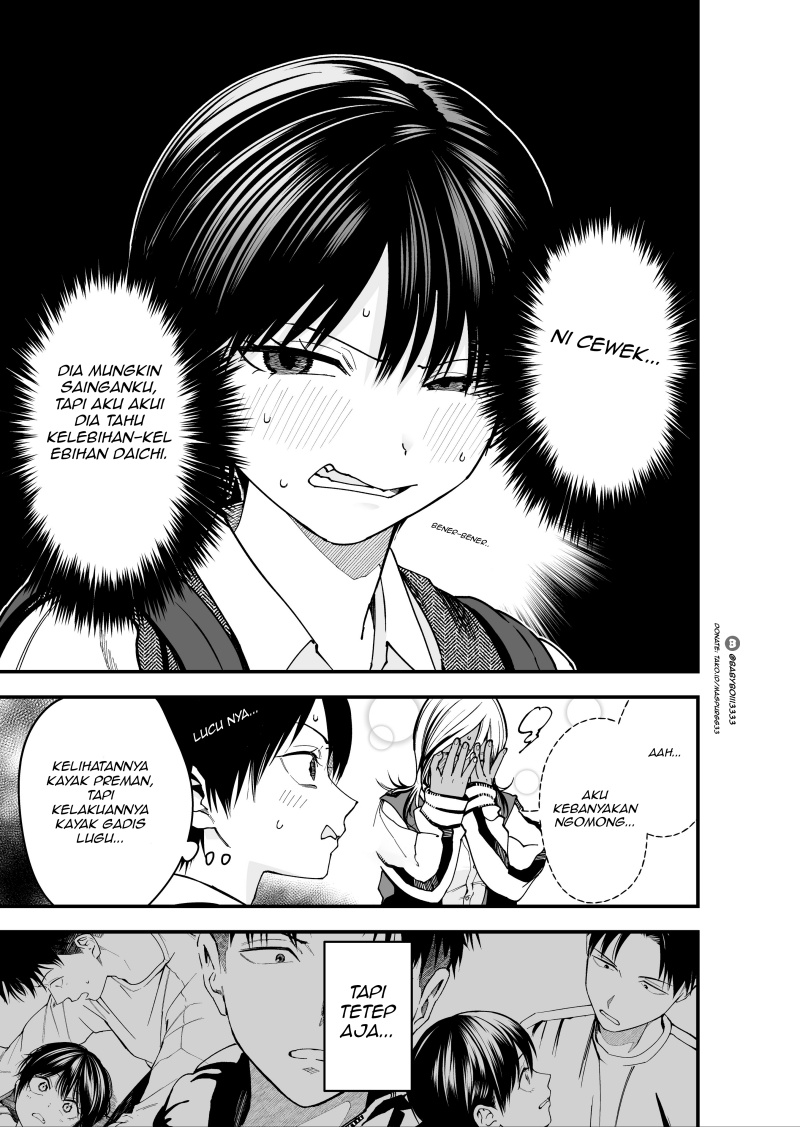 Boyish Kanojo ga Kawai-sugiru Chapter 18 Bahasa Indonesia