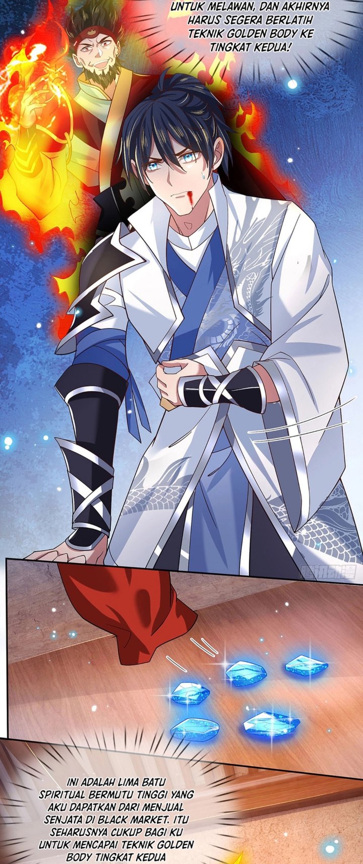 Break through all the worlds with one force chapter 28