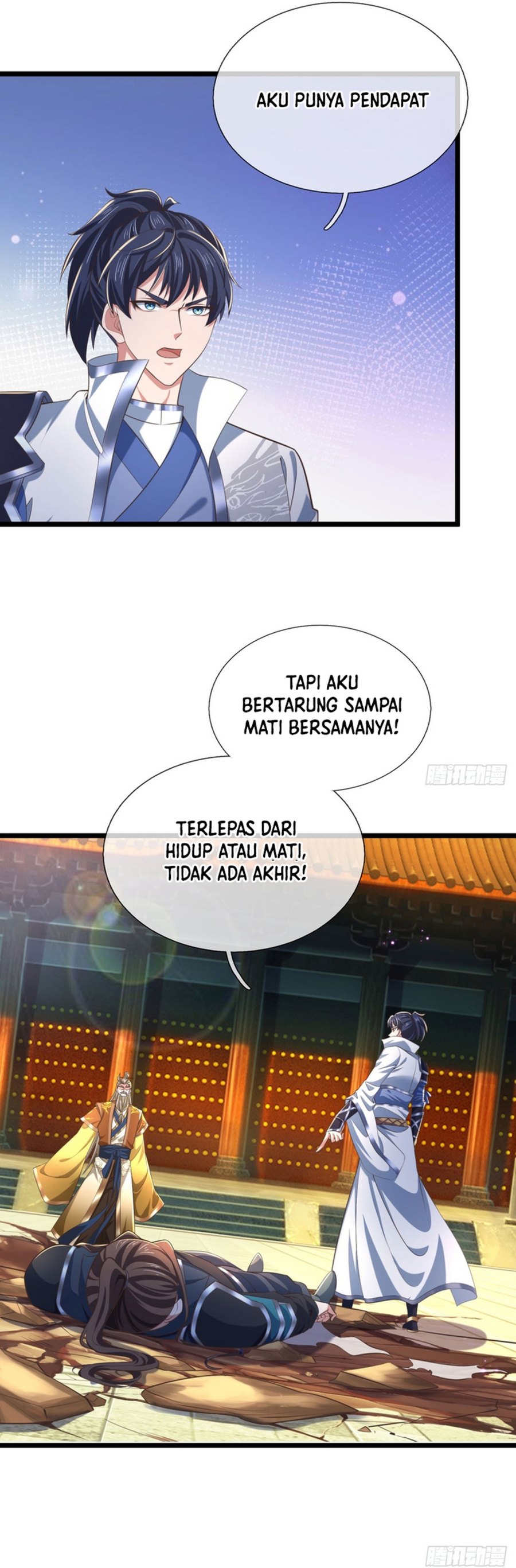 Break through all the worlds with one force chapter 36