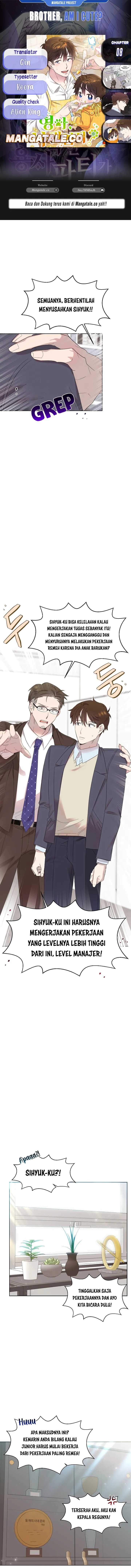 Brother, Am I Cute? Chapter 08 Bahasa Indonesia
