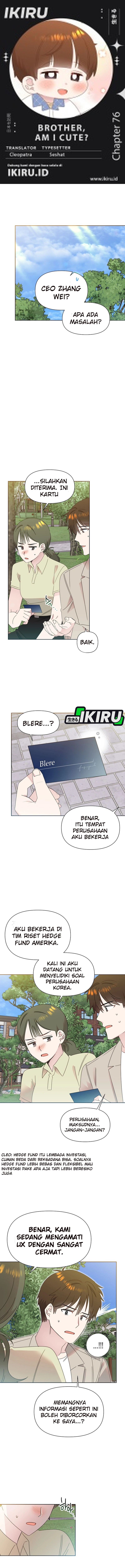 Brother, Am I Cute? chapter 76
