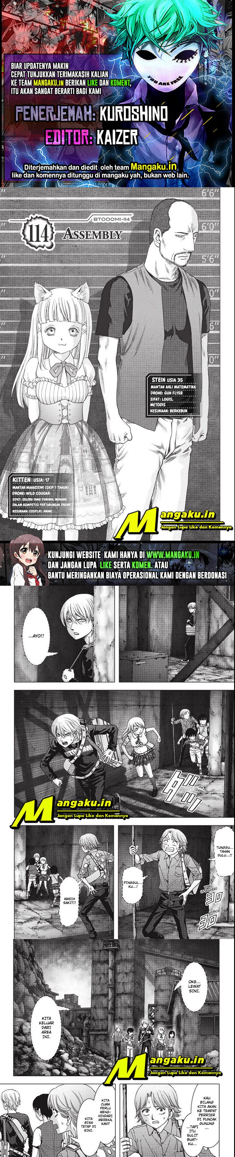 Btooom! Chapter 114.1 Bahasa Indonesia