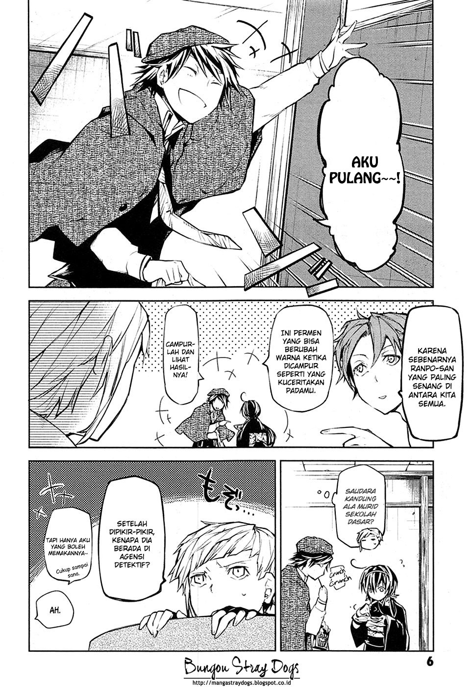 Bungou Stray Dogs chapter 13