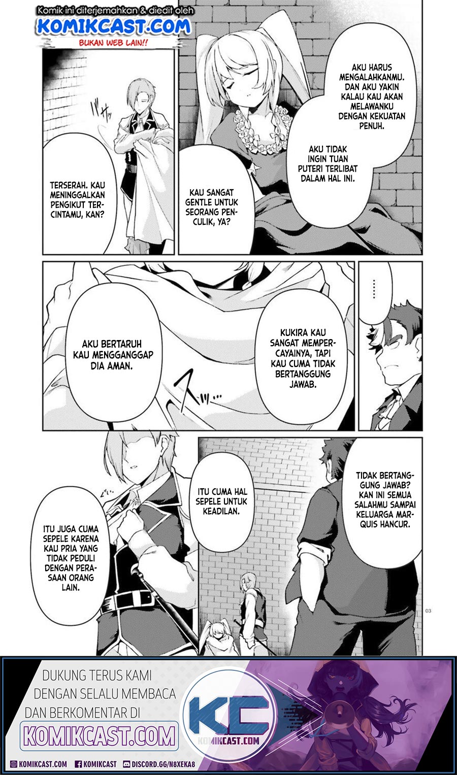 Buta Koushaku ni Tensei Shitakara, Kondo wa Kimi ni Suki to Iitai Chapter 22 Bahasa Indonesia