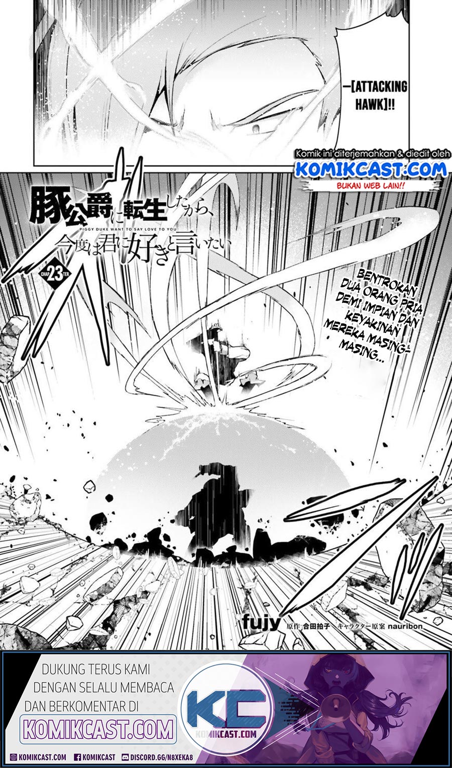 Buta Koushaku ni Tensei Shitakara, Kondo wa Kimi ni Suki to Iitai Chapter 23 Bahasa Indonesia