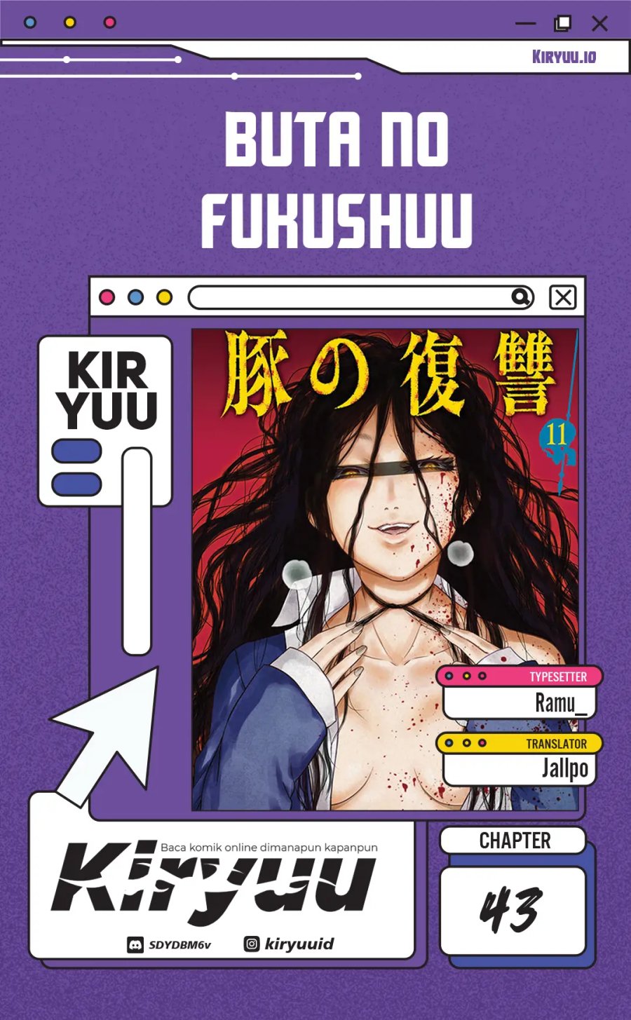 Buta no Fukushuu Chapter 43 Bahasa Indonesia