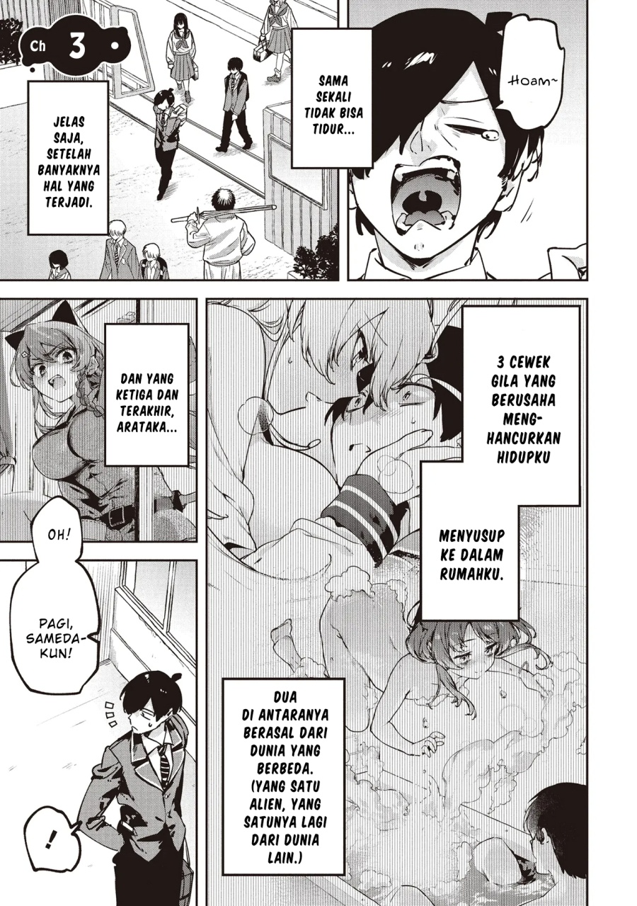 CMYK – Sameda Kazuou wa Chuunibyou ga Naosenai Chapter 03 Bahasa Indonesia