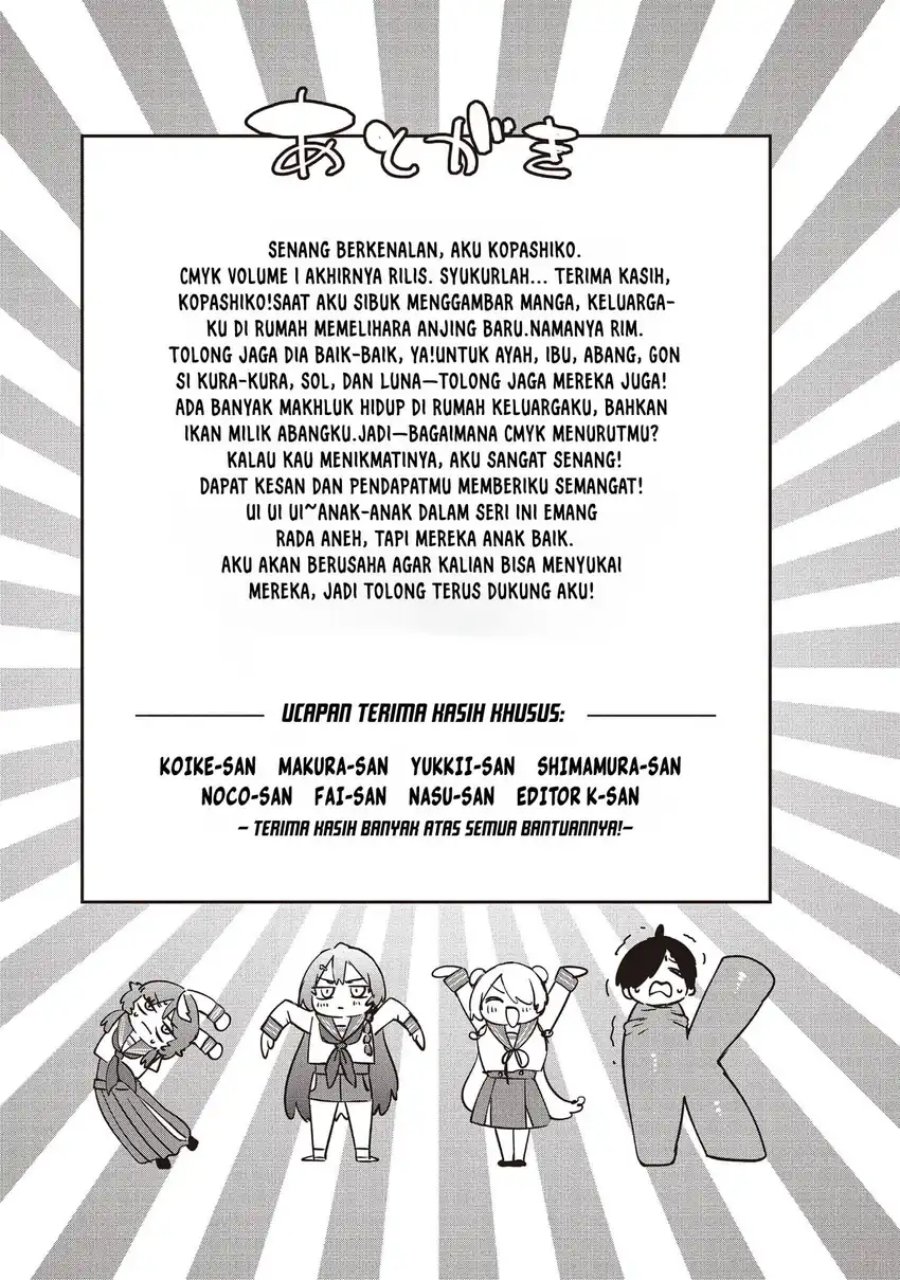 CMYK – Sameda Kazuou wa Chuunibyou ga Naosenai Chapter 06 Bahasa Indonesia