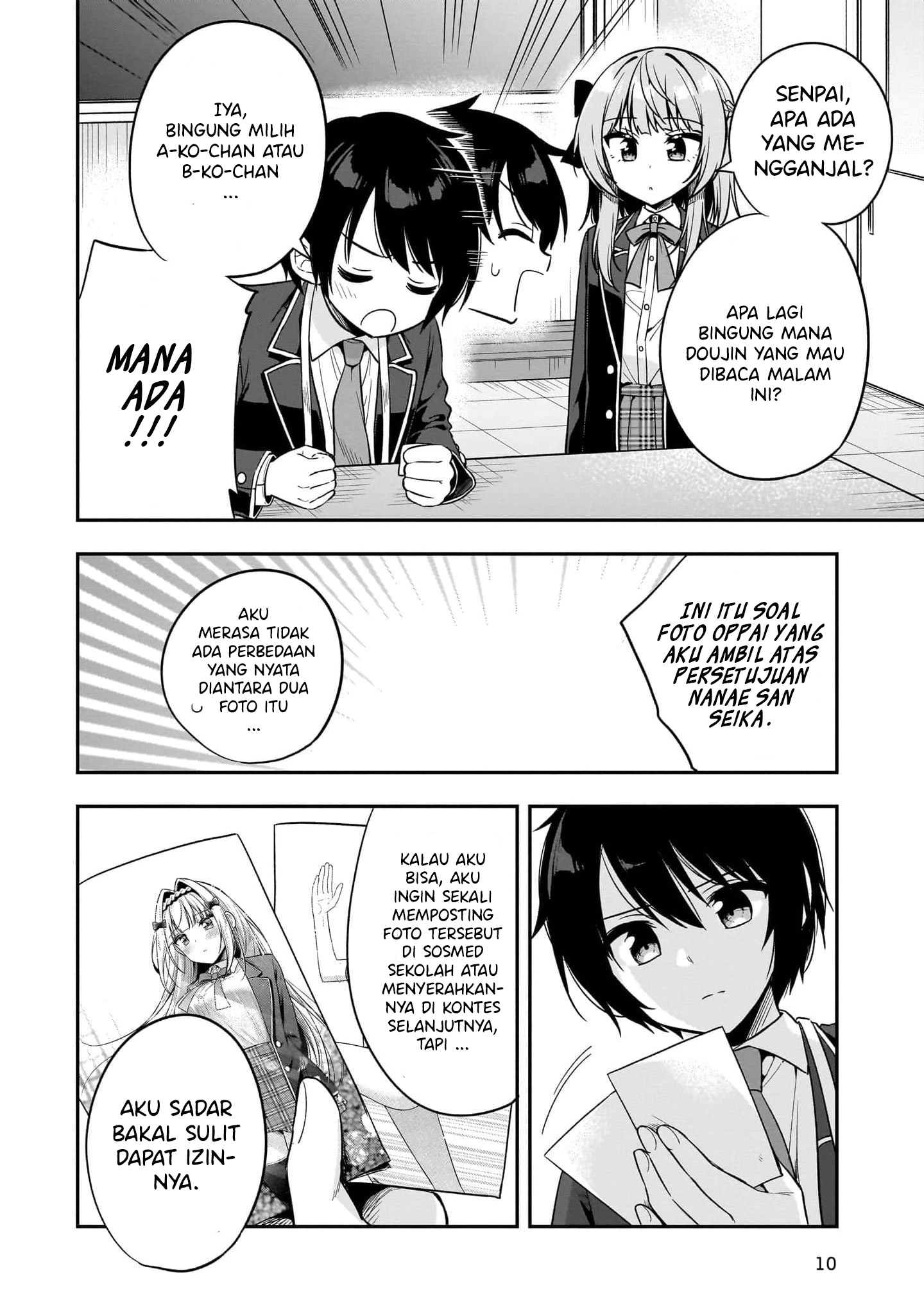 Camera-senpai to Sewayaki Jouzu na Kouhai-chan Chapter 05 Bahasa Indonesia