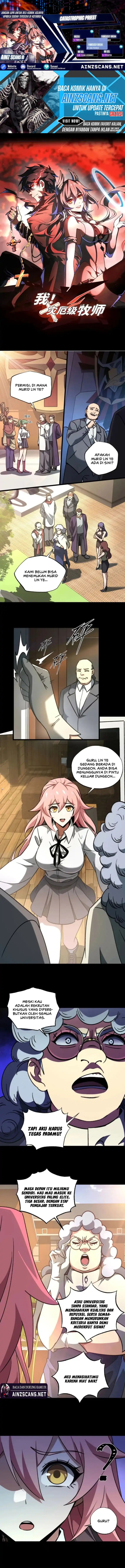 Catastrophic Priest Chapter 56 Bahasa Indonesia