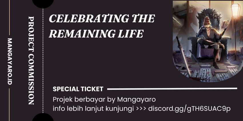 Celebrating The Remaining Life Chapter 70 Bahasa Indonesia