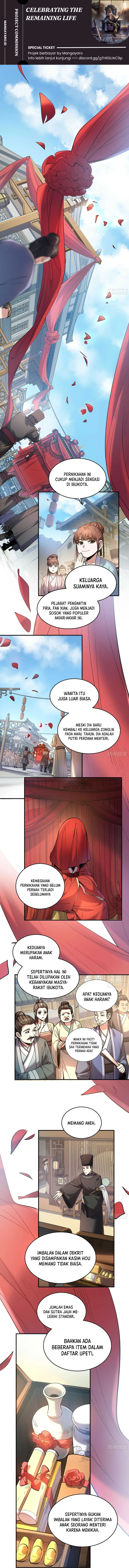 Celebrating The Remaining Life Chapter 71 Bahasa Indonesia