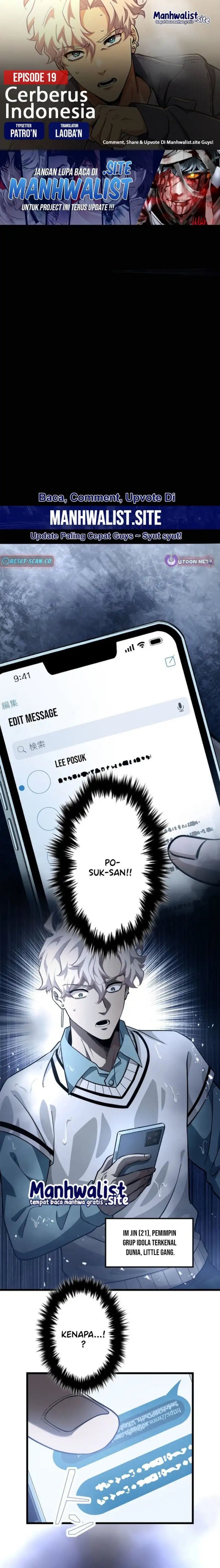 Cerberus Chapter 19 Bahasa Indonesia