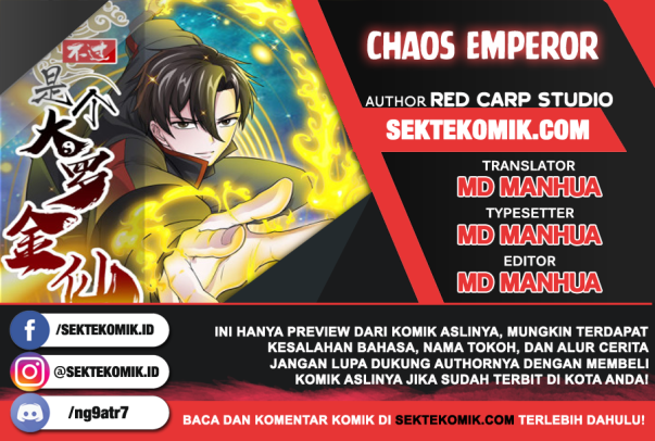 Chaos Emperor Chapter 34 Bahasa Indonesia