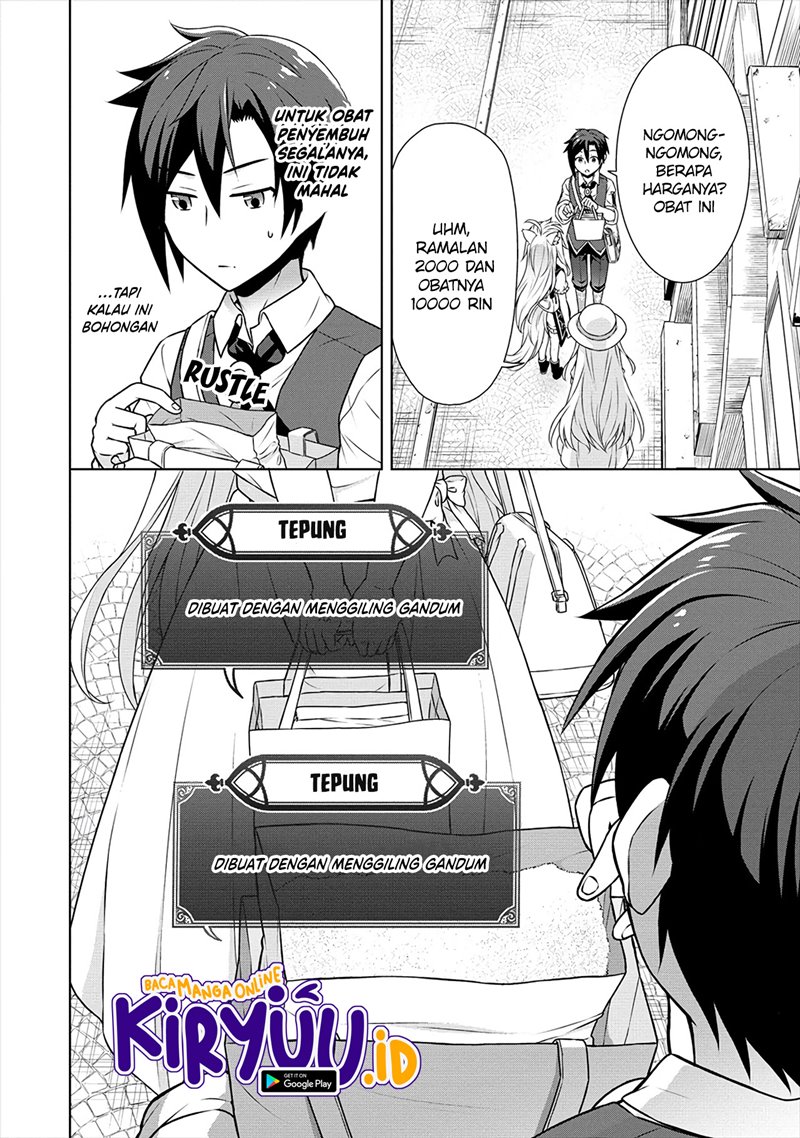 Cheat Kusushi no Slow Life: Isekai ni Tsukurou Drugstore Chapter 28 Bahasa Indonesia