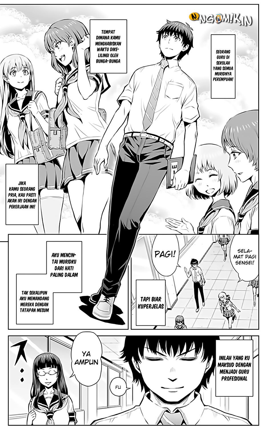 Cherry Teacher Sakura Naoki Chapter 08 Bahasa Indonesia