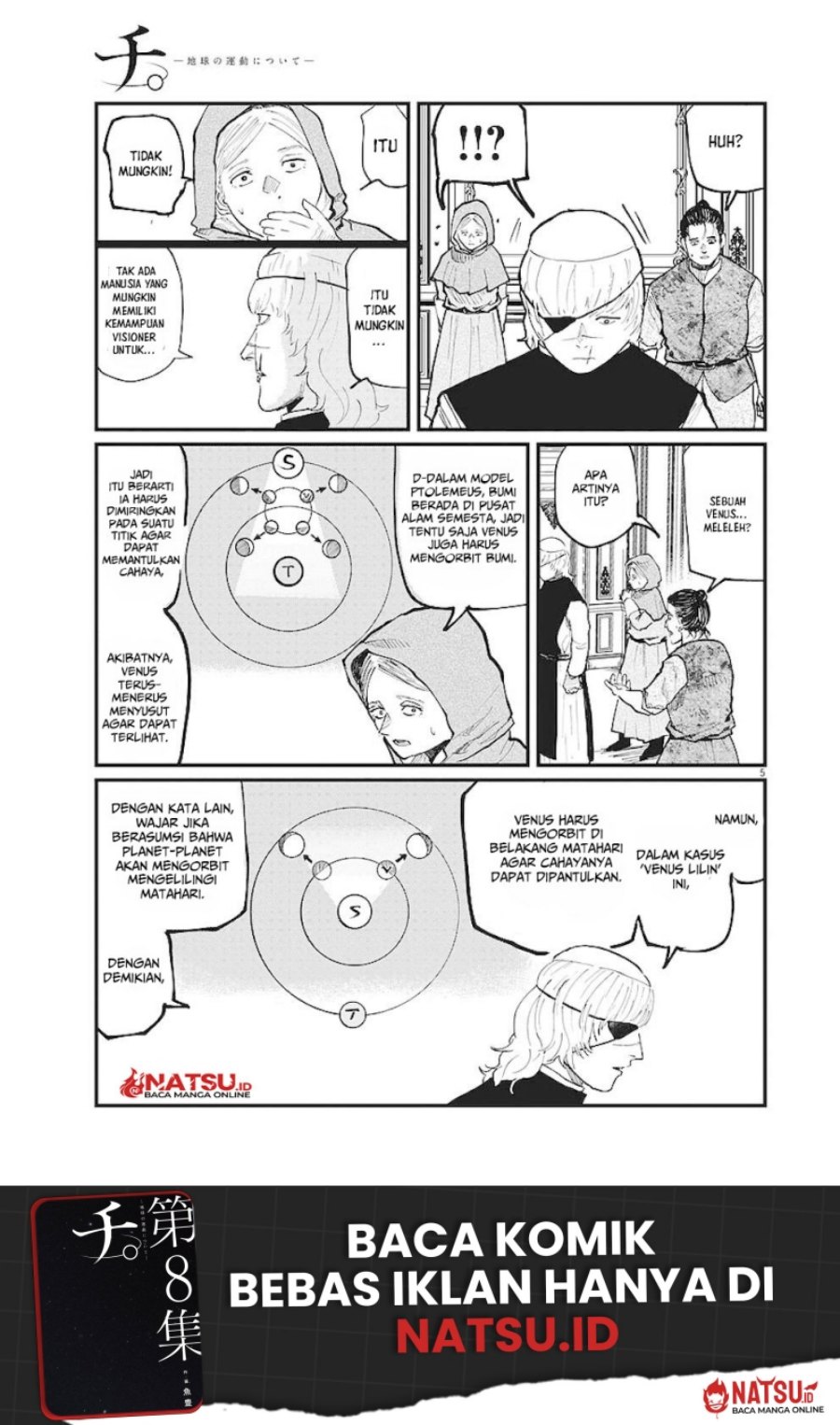 Chi – Chikyuu no Undou ni Tsuite Chapter 20 Bahasa Indonesia
