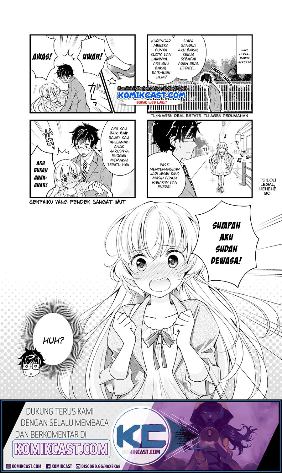 Chicchai Senpai ga Kawaisugiru chapter 1