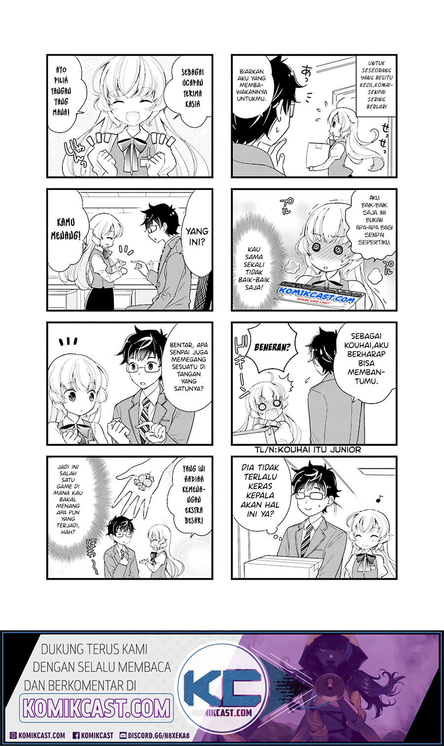 Chicchai Senpai ga Kawaisugiru chapter 1
