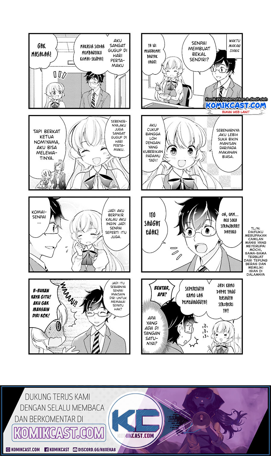 Chicchai Senpai ga Kawaisugiru chapter 1