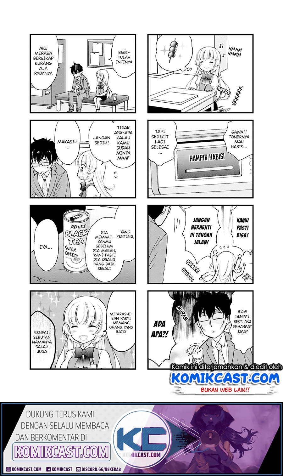 Chicchai Senpai ga Kawaisugiru Chapter 08 Bahasa Indonesia