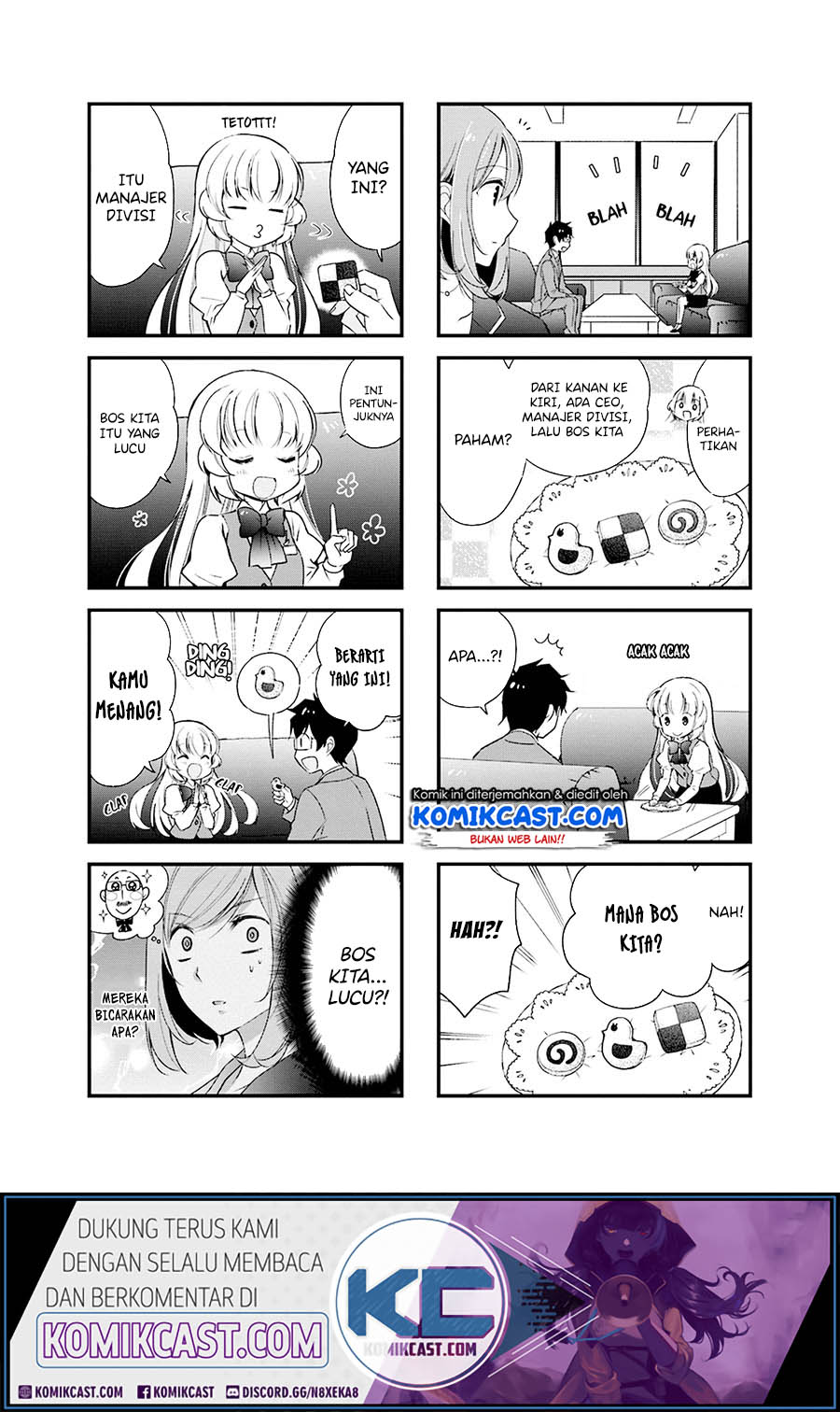 Chicchai Senpai ga Kawaisugiru Chapter 08 Bahasa Indonesia