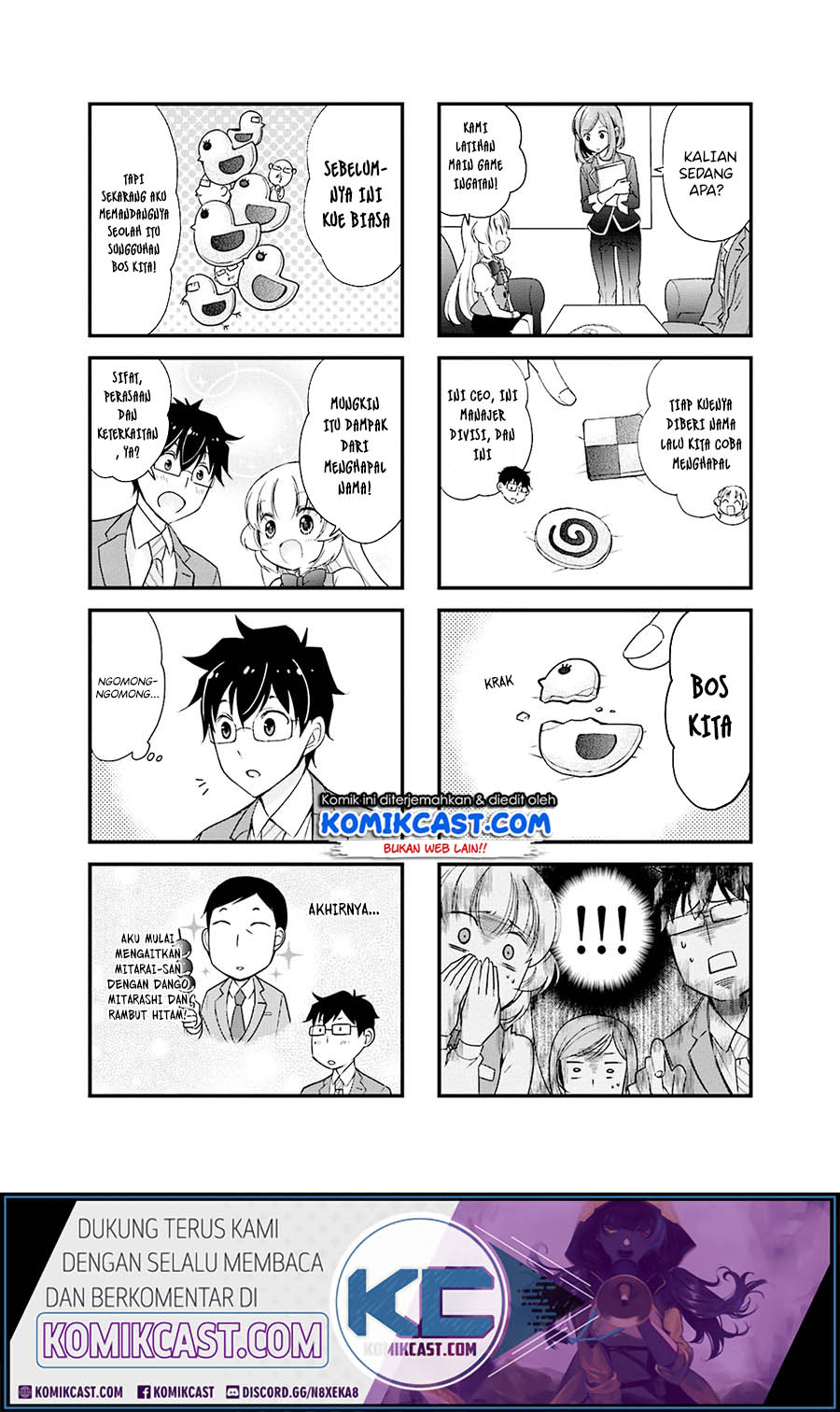 Chicchai Senpai ga Kawaisugiru Chapter 08 Bahasa Indonesia