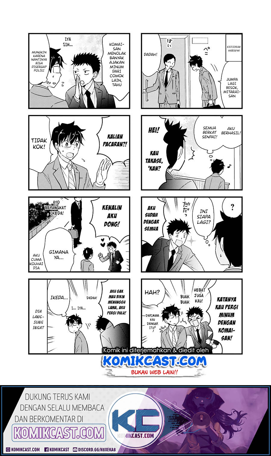 Chicchai Senpai ga Kawaisugiru Chapter 08 Bahasa Indonesia