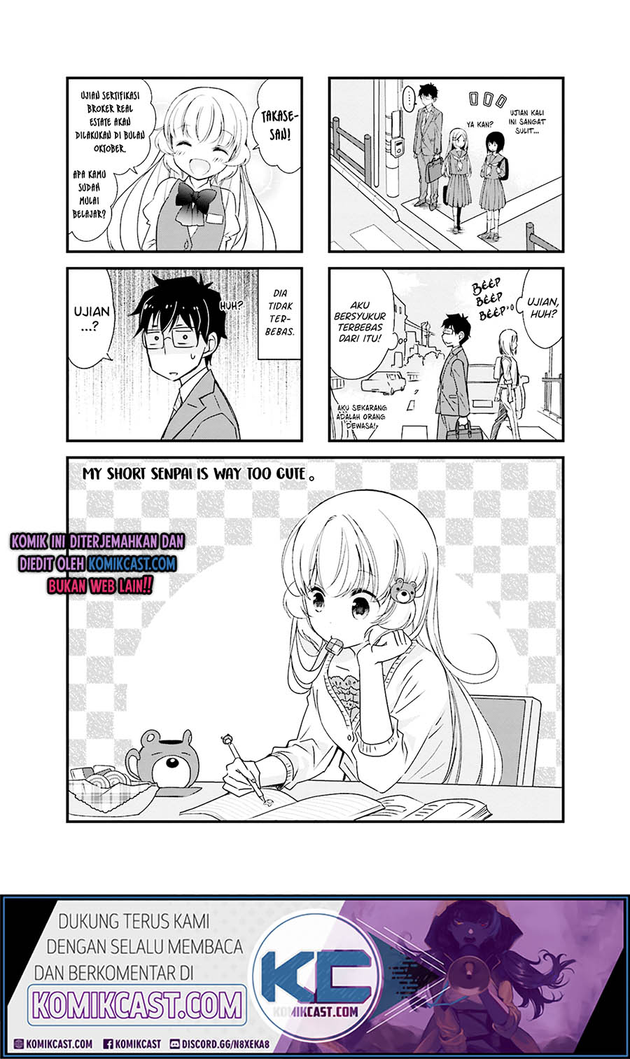 Chicchai Senpai ga Kawaisugiru chapter 10