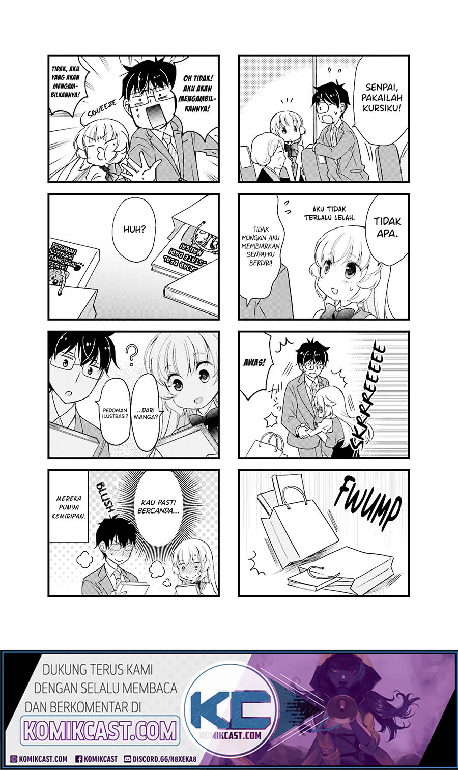 Chicchai Senpai ga Kawaisugiru chapter 10