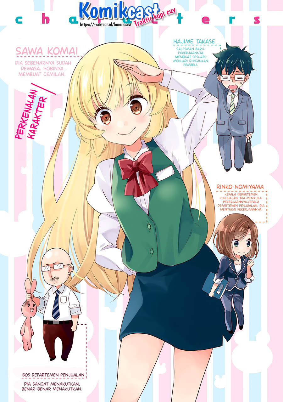 Chicchai Senpai ga Kawaisugiru Chapter 15.1 Bahasa Indonesia