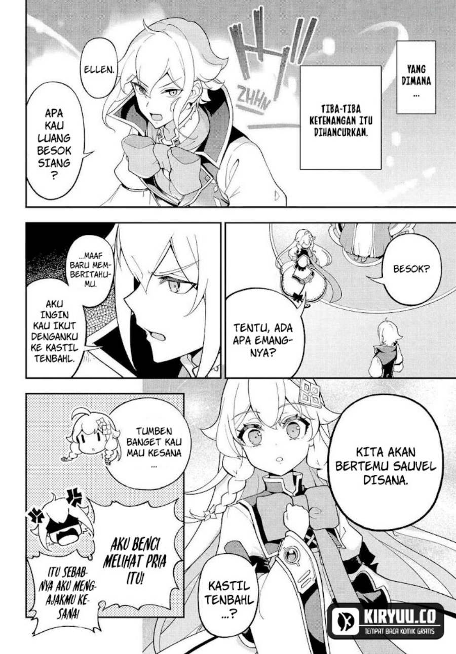 Chichi wa Eiyuu, Haha wa Seirei, Musume no Watashi wa Tenseisha Chapter 70 Bahasa Indonesia