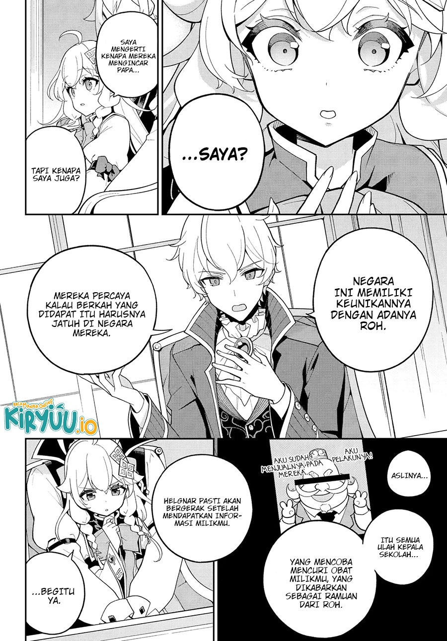 Chichi wa Eiyuu, Haha wa Seirei, Musume no Watashi wa Tenseisha Chapter 71 Bahasa Indonesia