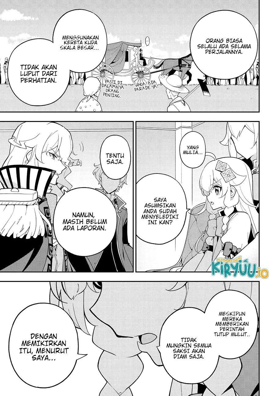 Chichi wa Eiyuu, Haha wa Seirei, Musume no Watashi wa Tenseisha Chapter 71 Bahasa Indonesia