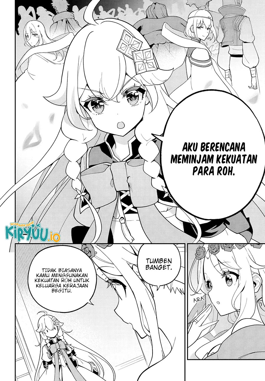 Chichi wa Eiyuu, Haha wa Seirei, Musume no Watashi wa Tenseisha Chapter 72 Bahasa Indonesia