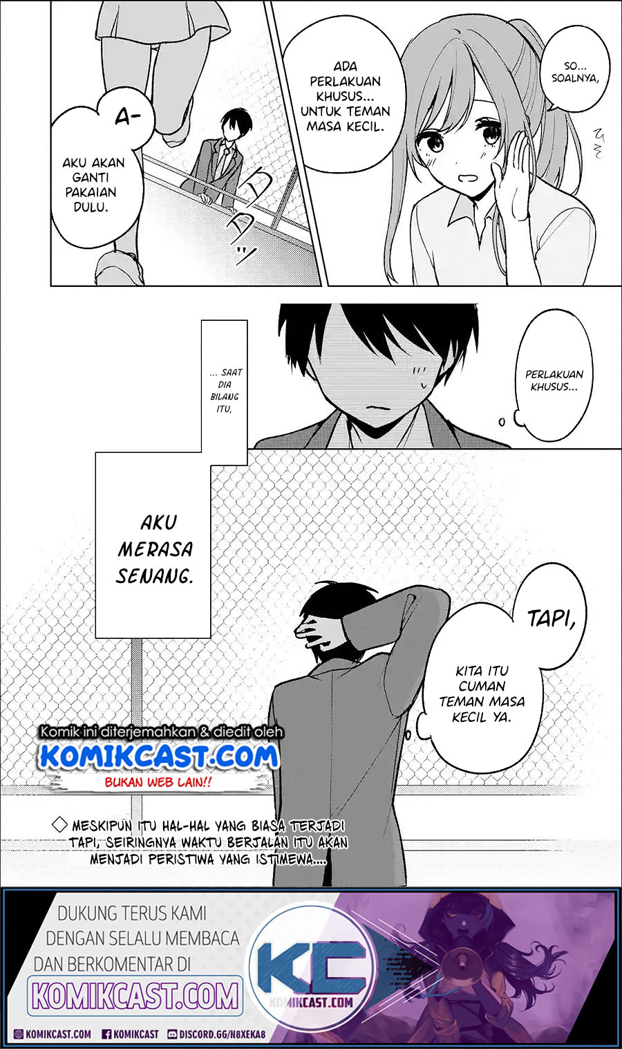 Chikan Saresou ni Natteiru S-kyuu Bishoujo wo Tasuketara Tonari no Seki no Osanajimi datta chapter 17