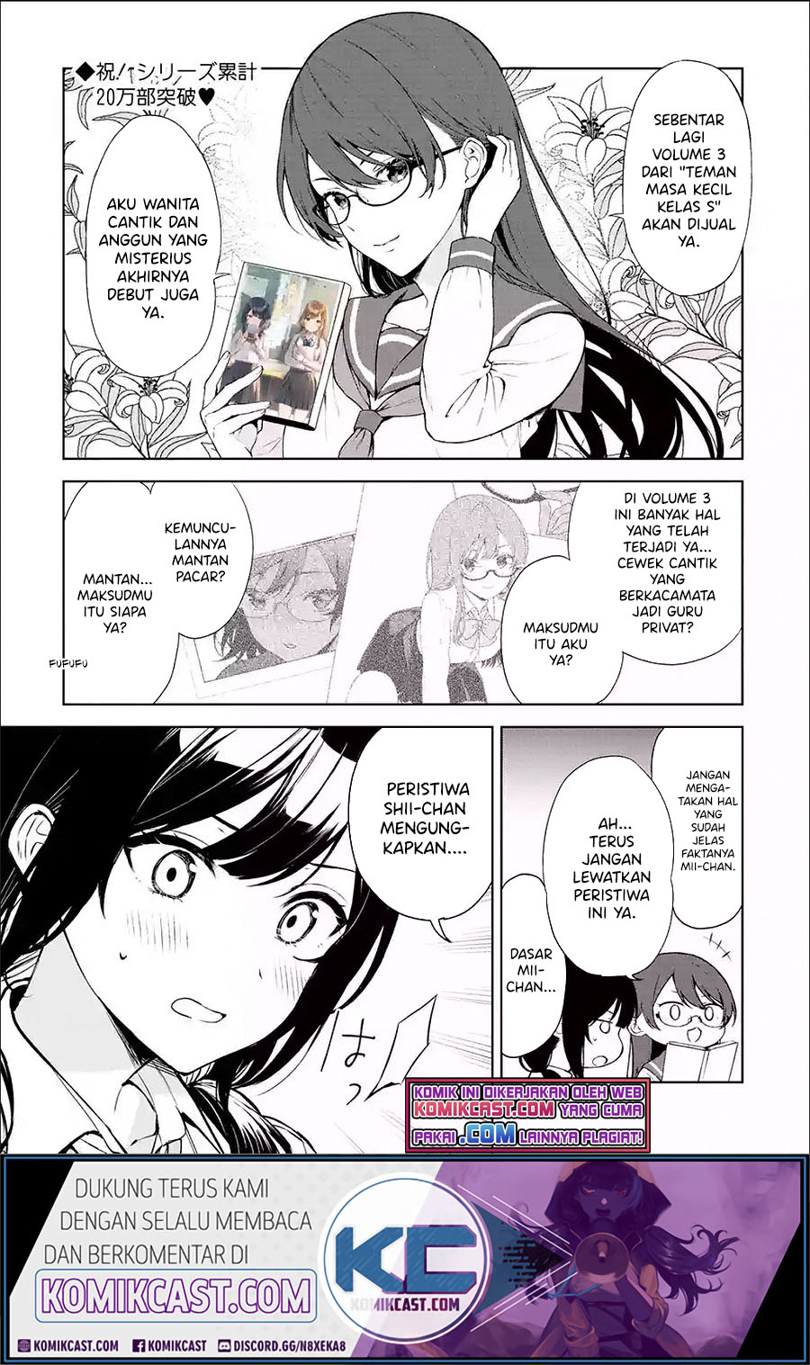 Chikan Saresou ni Natteiru S-kyuu Bishoujo wo Tasuketara Tonari no Seki no Osanajimi datta chapter 34