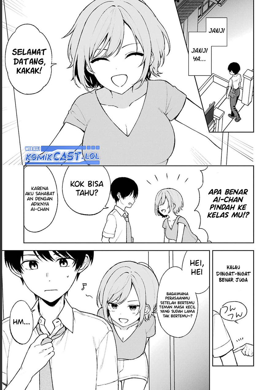 Chikan Saresou ni Natteiru S-kyuu Bishoujo wo Tasuketara Tonari no Seki no Osanajimi datta chapter 54