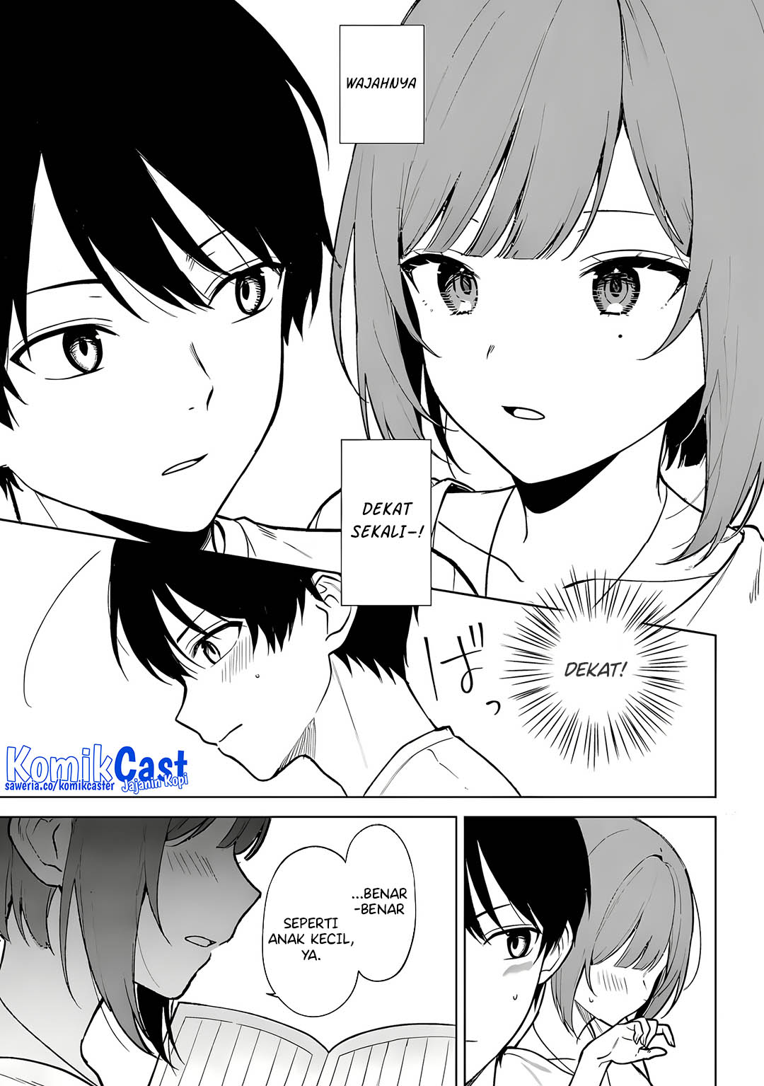 Chikan Saresou ni Natteiru S-kyuu Bishoujo wo Tasuketara Tonari no Seki no Osanajimi datta Chapter 68 Bahasa Indonesia