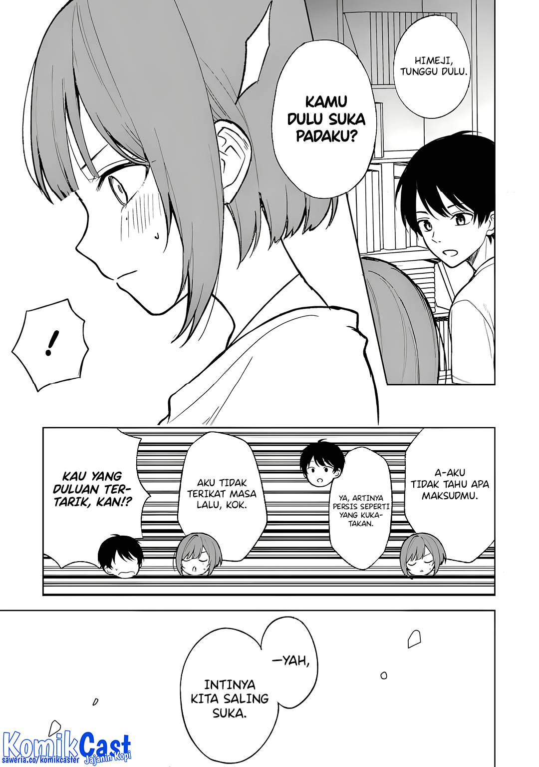 Chikan Saresou ni Natteiru S-kyuu Bishoujo wo Tasuketara Tonari no Seki no Osanajimi datta Chapter 68 Bahasa Indonesia